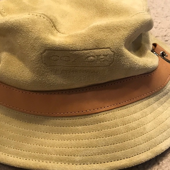 ? COACH Leather Bucket Hat main image 6